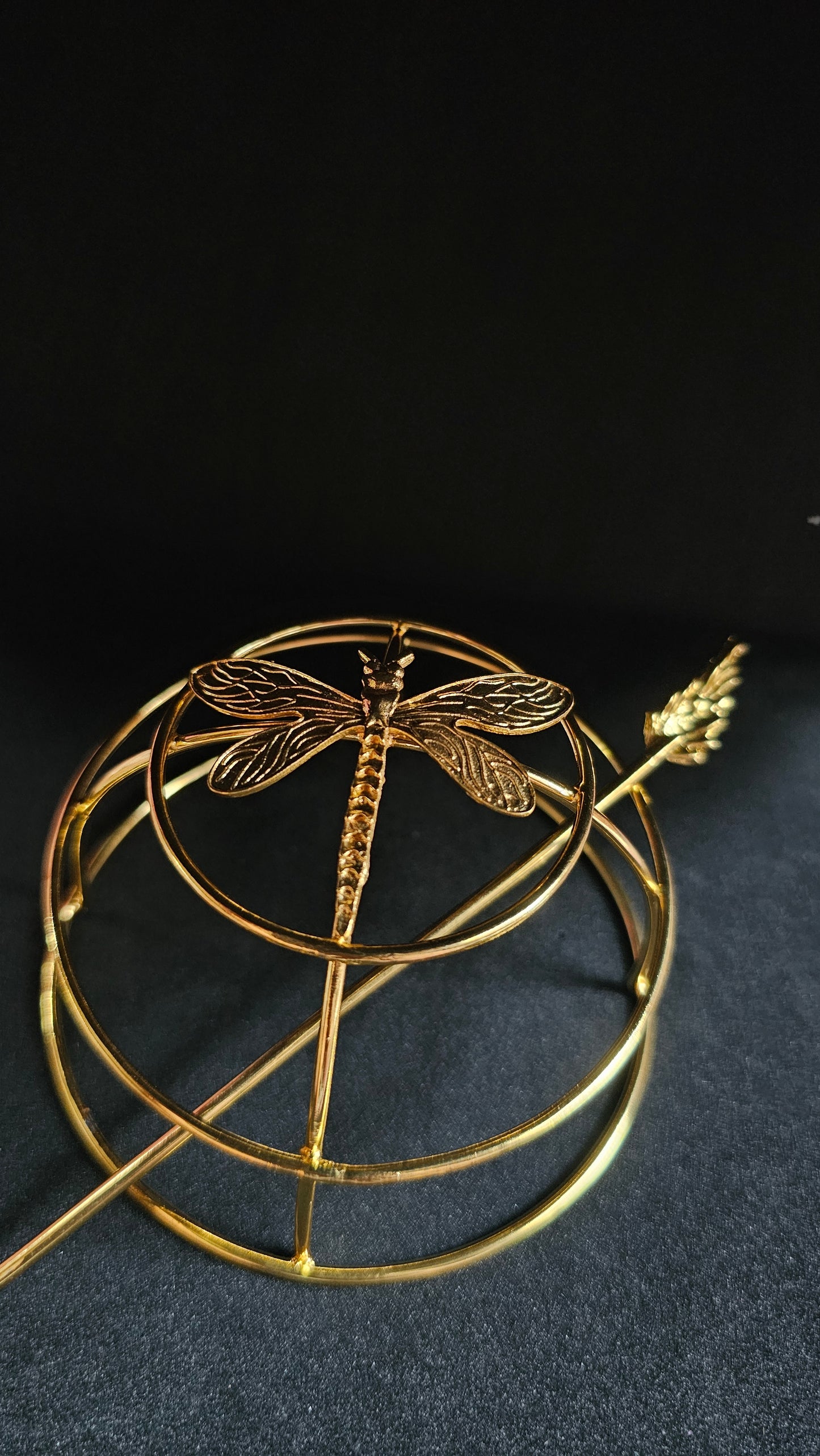Dragonfly Hair Bun