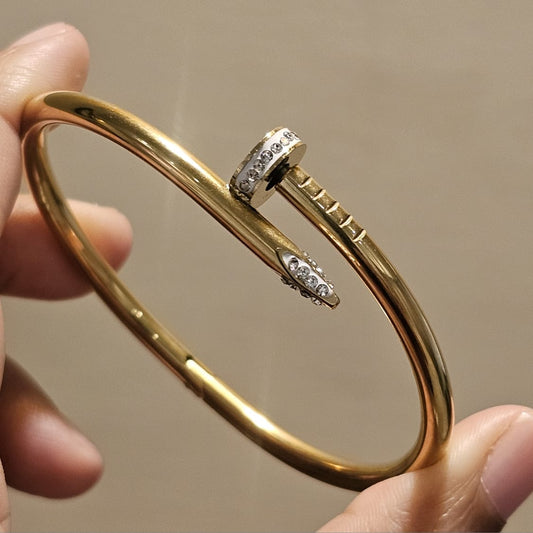 Statement Nail Cuff Bangle