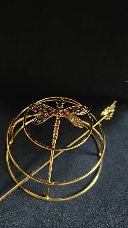 Dragonfly Hair Bun