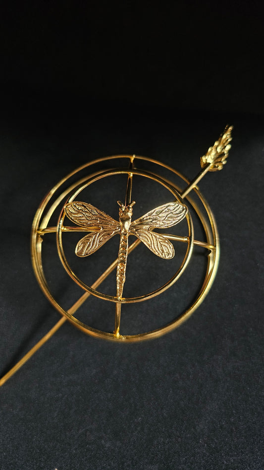 Dragonfly Hair Bun